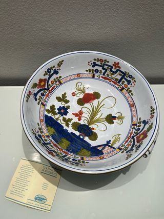 Alzatina Ceramica Faenza Decorata