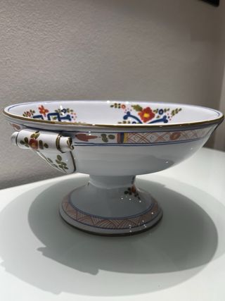 Alzatina Ceramica Faenza Decorata