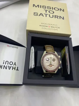 Omega x Swatch Mission to Saturn