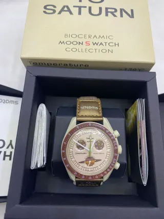 Omega x Swatch Mission to Saturn