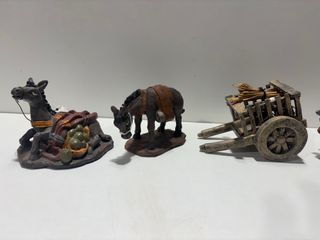 Nacimiento Belén Resina Antiguo