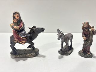 Nacimiento Belén Resina Antiguo