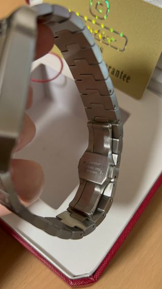 Reloj Cartier Santos Plata