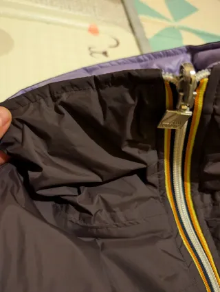 K-Way Giacca Marrone Taglia S (veste XS)