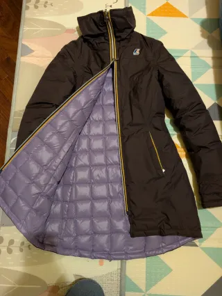 K-Way Giacca Marrone Taglia S (veste XS)