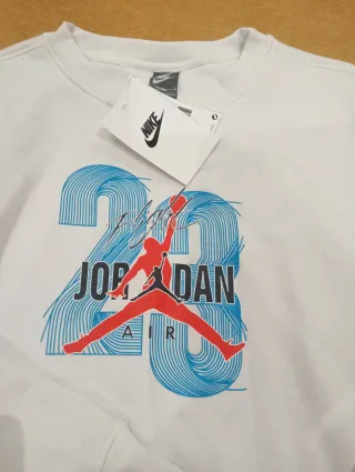 Sudadera Nike Jordan 23 Blanca