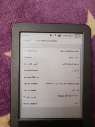 Ebook. Libro electrónico