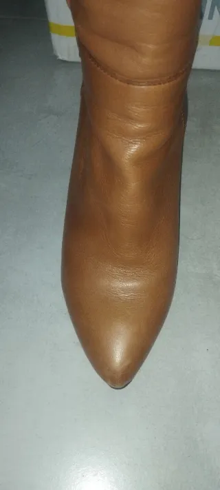 Botas altas de piel Cuplé