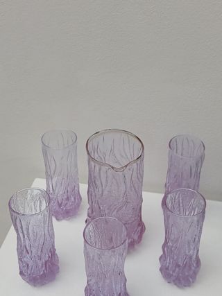 Caraffa e Bicchieri Murano Vintage