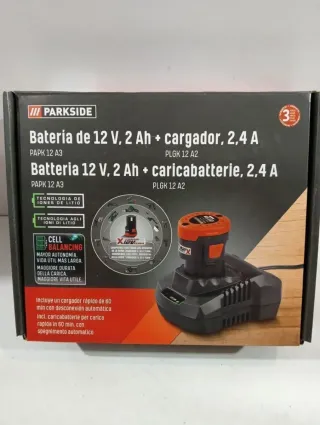 Set Batería y Cargador 12V PARKSIDE