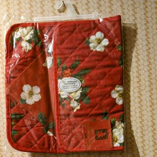 Coppia set americani natalizi  trapuntati, nuovi