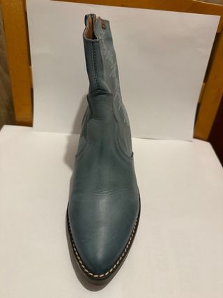 Botines Mustang Talla 38 Azul