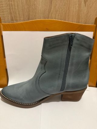 Botines Mustang Talla 38 Azul