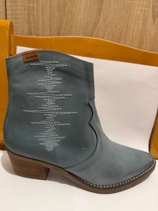 Botines Mustang Talla 38 Azul