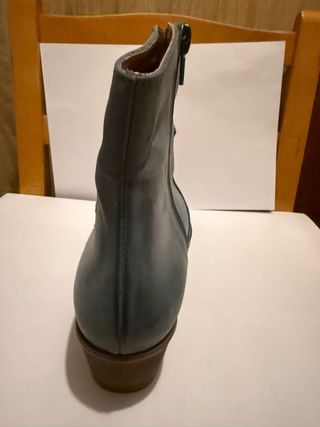 Botines Mustang Talla 38 Azul