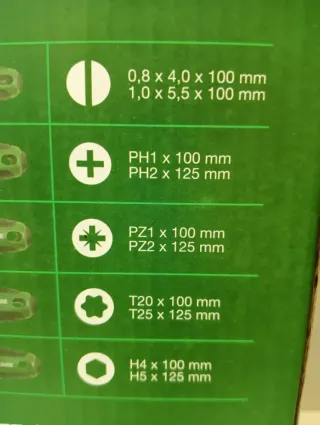 Set 10 Destornilladores PARKSIDE
