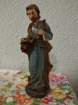 Figuras sueltas Belén, pastores, soldado, buey.