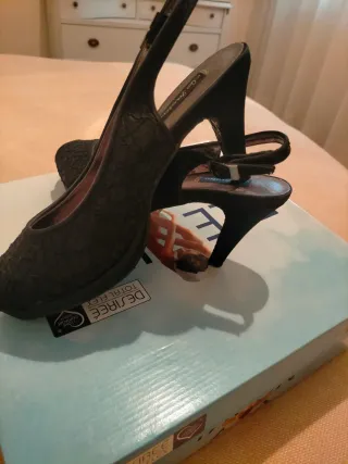 Zapatos Jactin Negros Talla 37