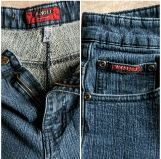 Jeans donna classici felpati