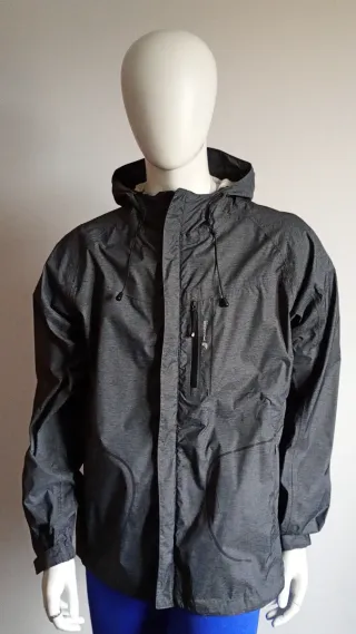 Cortavientos montaña gris. Hombre Gris