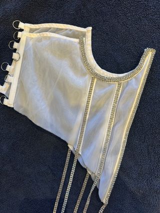 Corsé Hecho a Mano Blanco