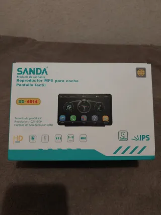 Pantalla de coche más cámara trasera