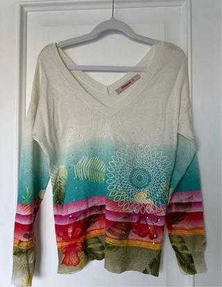 2 Maglie Desigual Patchwork