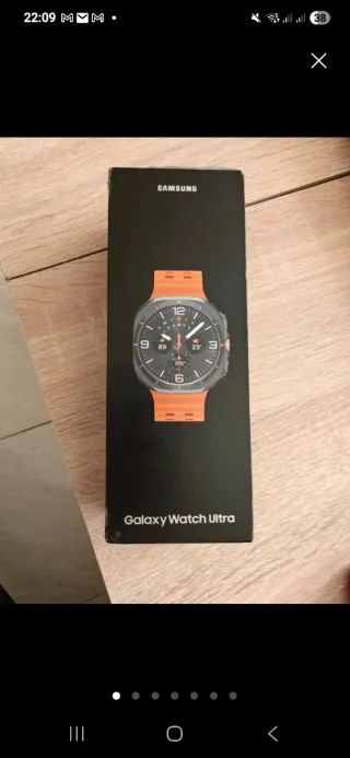 Samsung Galaxy Watch Ultra Negro/Naranja
