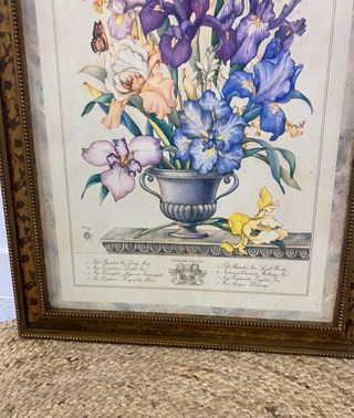 Lámina enmarcada Iris Yuriko Takata