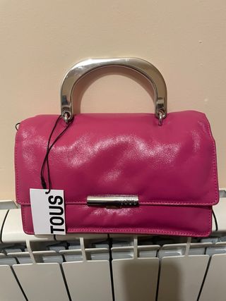 Bolso Tous Piel Fucsia