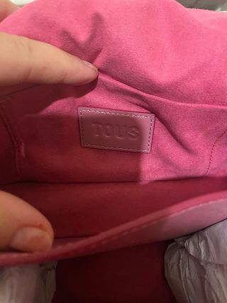 Bolso Tous Piel Fucsia