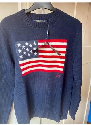 Jersey Polo Ralph Lauren bandera USA Talla S