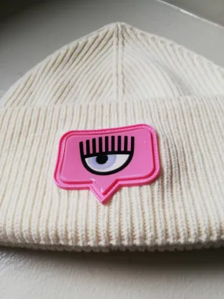 Cappello Chiara Ferragni bianco nuovo