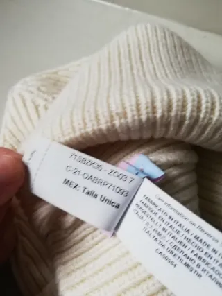 Cappello Chiara Ferragni bianco nuovo