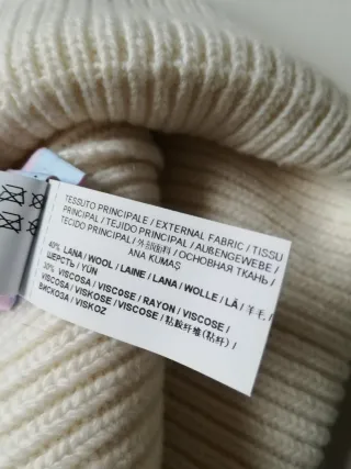 Cappello Chiara Ferragni bianco nuovo