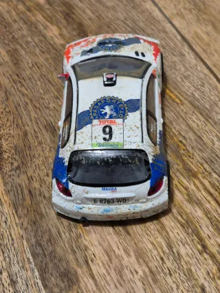 Coche Scalextric Peugeot 206 WRC