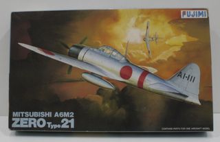 MAQUETA FUJIMI P2-700 MITSUBISHI A6M2 ZERO 1/48