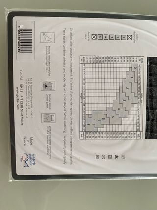 Gerbe Collant Incognito Taglia 2