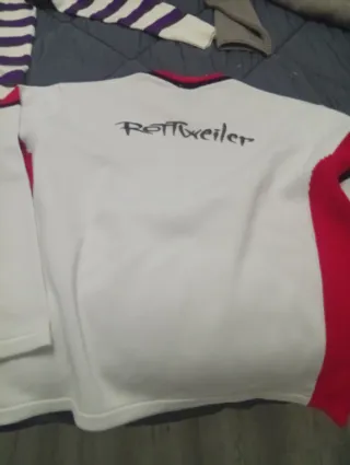 Lote 4 jerseys rayas y liso