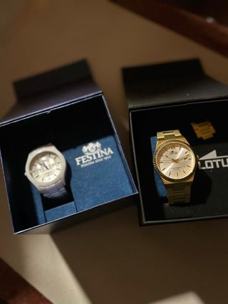 Relojes Festina y Lotus