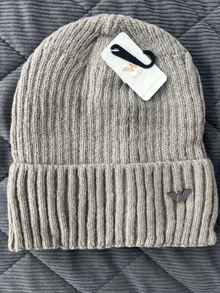 Gorro Beige/Gris