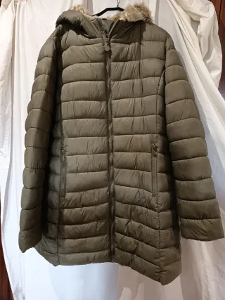 Chaquetón 3/4 verde militar