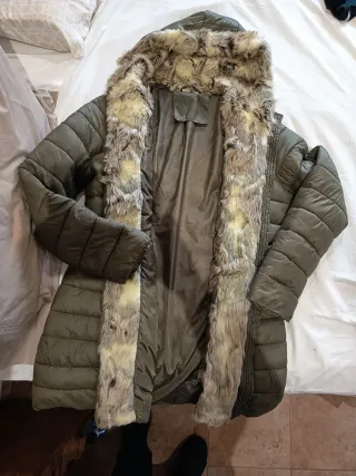 Chaquetón 3/4 verde militar