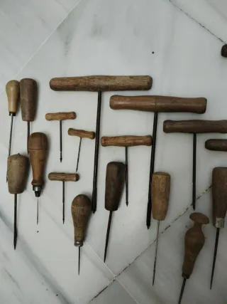 Lote de 20 Herramientas Antiguas Carpintería