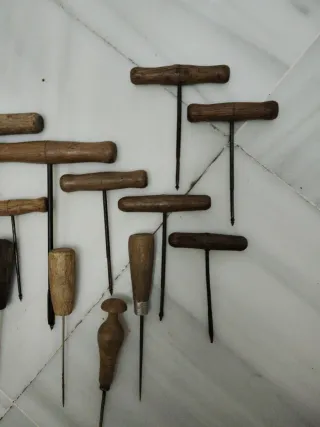 Lote de 20 Herramientas Antiguas Carpintería