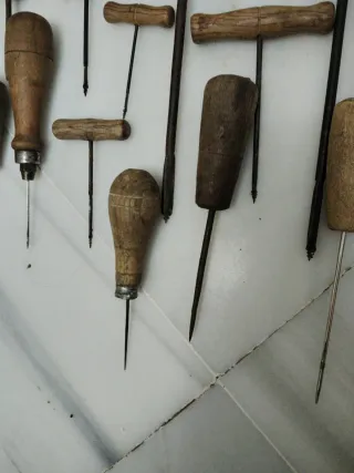 Lote de 20 Herramientas Antiguas Carpintería