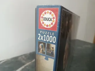 SIN ABRIR!! Puzzle Educa 2x1000 Vermeer