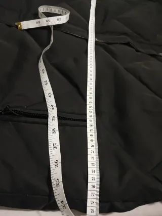 Chaqueta reversible negra y blanca