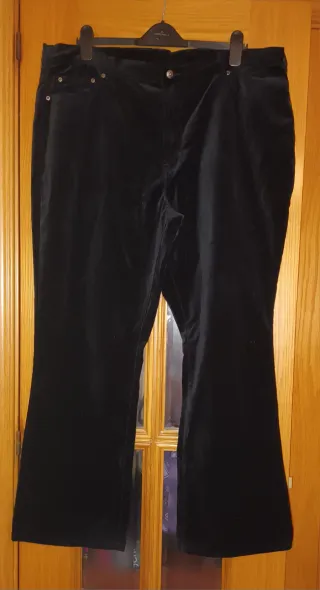 Pantalón Terciopelo Boot Cut Talla 22W/52
