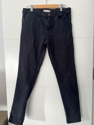 Pantalón vaquero negro chica 13-14 años